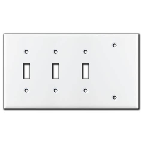 one toggle blank switch plate